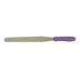 Thumbnail image #1 for Winco Bakery Spatula with 10-Inch Stainless Steel Blade and Purple Polypropylene Handle