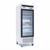 Thumbnail image #1 for Atosa 27-Inch One-Section Glass Door Merchandiser Refrigerator, 19.1 Cu. Ft., Bottom-Mount Self-Contained, Stainless Steel