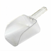 Thumbnail image #1 for 32 oz. Clear Plastic Flat-Bottom Utility Scoop