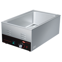 Hatco HW-43 Countertop Wet/Dry Food Warmer, 4 x 1/3 Pan Capacity