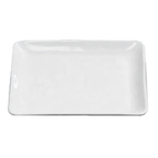 Thumbnail image #1 for American Metalcraft Prestige CER15 Square Ceramic Plate, 14-inch, White