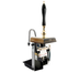 Thumbnail image #1 for Micro Matic Clamp-On Single Pull Hand Pump Beer Engine with Water Cooling, Wood Base and Brass Finish