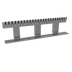 Thumbnail image #1 for Glastender Triple-Column Bridge Draft Dispensing Tower, 24 Faucet, Glycol-Cooled, Countertop, Stainless Steel Finish