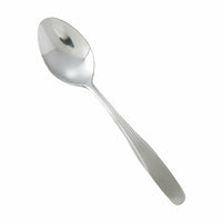 Winco Manhattan Heavy Weight 18/0 Stainless Steel Dinner Spoon, 6-3/4 Inch, Satin Finish