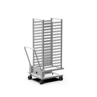 UNOX USA 16-Pan 18 x 26 Inch 316L Stainless Steel Oven Trolley
