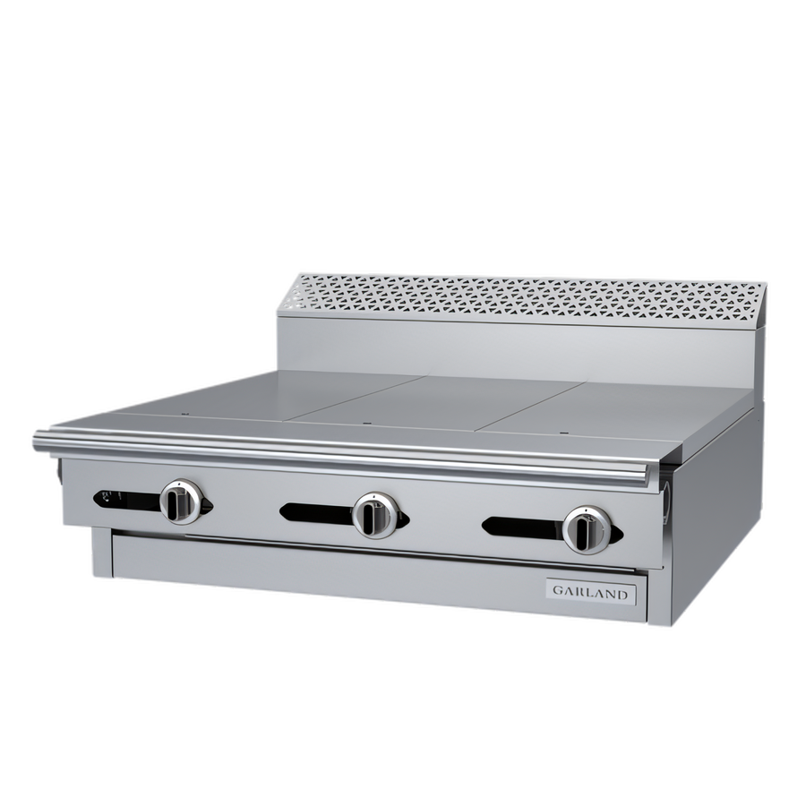 Product image #1 for Garland Cuisine Series Heavy Duty 36-Inch Gas Modular Hot Top Range with Three 12-Inch Even-Heat Hot Tops