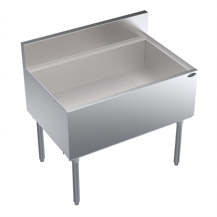 Product image #1 for Krowne Royal Series 36-Inch x 24-Inch Underbar Bar Ice Bin/Cocktail Unit, 138 lb Capacity