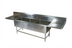 Thumbnail image #1 for John Boos Pro-Bowl 3-Compartment Sink with Dual Drainboards, 16 Gauge Stainless Steel