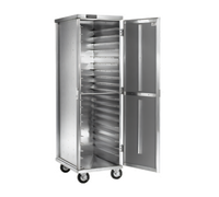 Cres Cor Full-Height Mobile Enclosed Aluminum Pan Rack Cabinet, Single-Wall, Non-Insulated, 20 Full-Size Pan Capacity