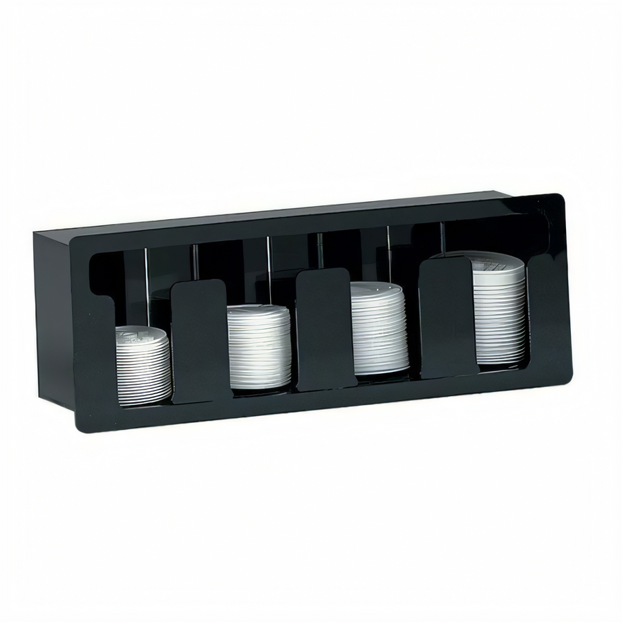 Product image #1 for Built-In 4-Section Lid Organizer, Gloss Black Acrylic