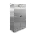 Thumbnail image #1 for John Boos PBJC-224884-L 48-Inch Left-Hand Stainless Steel Janitor Cabinet with Mop Sink and Storage