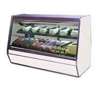 Howard-McCray 98-Inch Full Service Deli Meat & Cheese Service Case with Straight Glass Front and LED Lighting