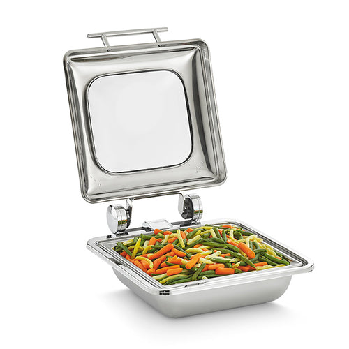 Product image #1 for Vollrath Mirage® Induction Chafer with Hinged Glass Cover, 5.6 Quart