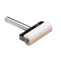 American Metalcraft Stainless Steel Rolling Pin, 5-1/2 Inch Wide x 8-3/4 Inch Long, 1-3/4 Inch Barrel