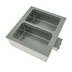 Thumbnail image #1 for BK Resources Two-Compartment Drop-In Electric Hot Food Well with Drains