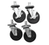 Thumbnail image #1 for Serv-Ware 5-Inch Heavy-Duty Insert Stem Caster Set of 4 for Wire Shelving