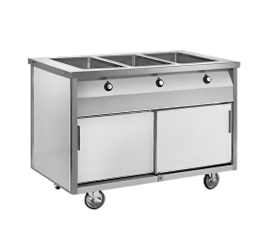 Product image #1 for Randell HTD-2S Mobile Modular 2-Well Electric Hot Food Table