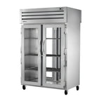 Thumbnail image #1 for True Mfg. - General Foodservice SPEC SERIES STA2RPT-2G-2G-HC Two-Section Pass-Thru Reach-In Refrigerator with Front & Rear Locking Glass Doors