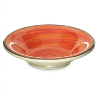 Mingle™ Fireball Melamine Fruit Bowl, 4.5 oz, 5 Inch Round, Swirl Design