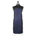 Thumbnail image #1 for Mercer Culinary Genesis Bib Apron with Pocket, 33 x 23 Inch, Adjustable Neck Strap, Navy Blue