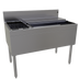 Thumbnail image #1 for Glastender 42-Inch x 24-Inch Underbar Ice Bin/Cocktail Unit with Left Bottle Well and 10-Circuit Cold Plate