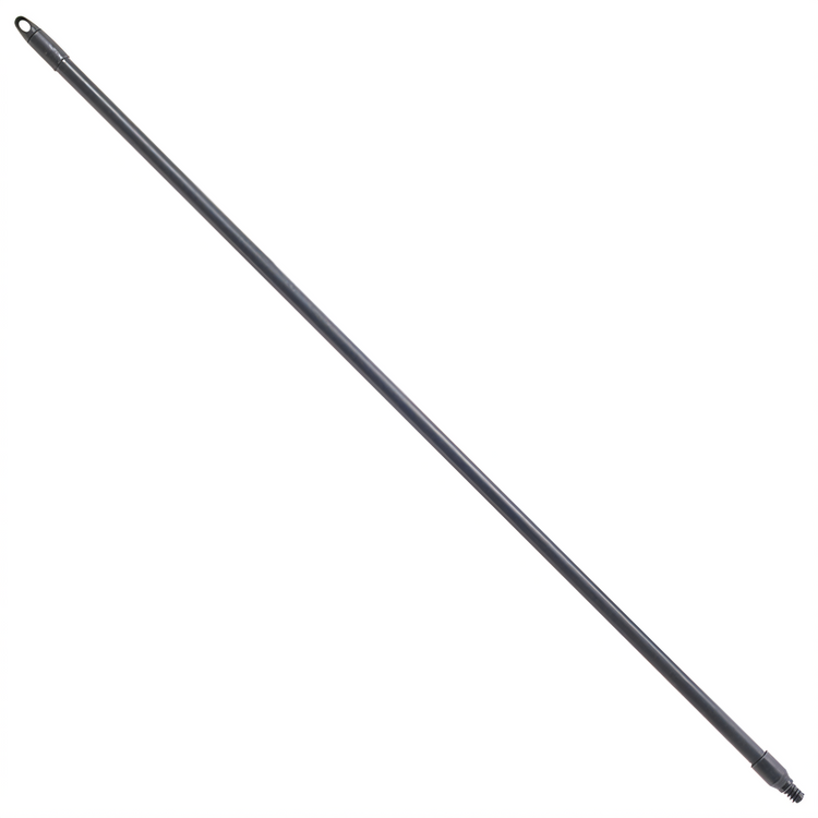 Product image #1 for Winco 60-Inch Fiberglass Threaded Broom Handle with Textured Grip, Black