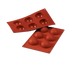 Thumbnail image #1 for Silikomart 6-Cavity Half-Sphere Silicone Mold