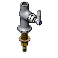 T&S Brass Single Temperature Deck-Mount Pantry Faucet with Swivel Outlet, Lever Handle, Low Lead