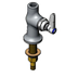 Thumbnail image #1 for T&S Brass Single Temperature Deck-Mount Pantry Faucet with Swivel Outlet, Lever Handle, Low Lead
