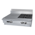 Thumbnail image #1 for Garland Cuisine 36-Inch Heavy Duty Modular Top Natural Gas Combination Top Range with 2 Open Burners and 18-Inch Hot Top