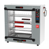 Thumbnail image #1 for Metro HotBlox Xpress S8 Pass-Thru Countertop Quick-Pick 4-Shelf Heated Holding Cabinet with Touchscreen Controls