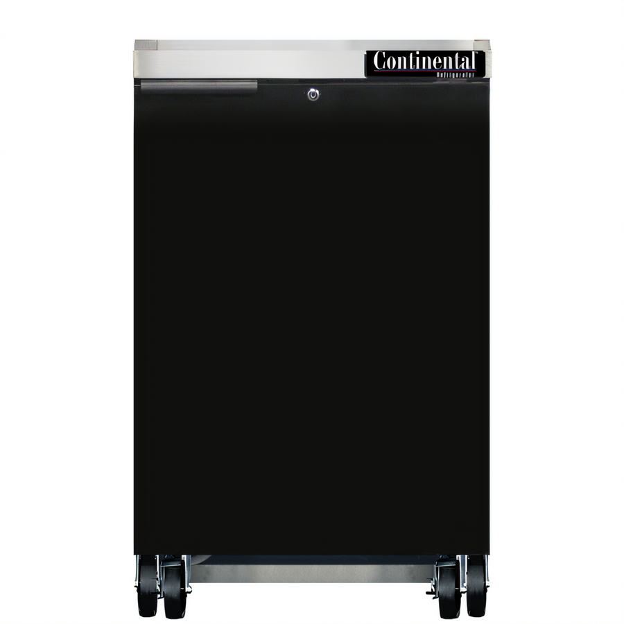 Product image #1 for Continental Refrigerator 24-Inch One-Door Back Bar Cooler with Stainless Steel Top and R-290 Refrigeration