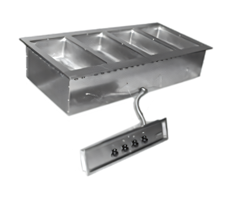 Product image #1 for Eagle Group SGDI-4 Drop-In Electric Hot Food Well Unit with (4) Wells