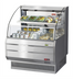 Thumbnail image #1 for Turbo Air Low-Profile Horizontal Open Display Merchandiser, 5.1 Cu. Ft., Stainless Steel, 28-1/8 Inch Wide