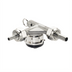 Thumbnail image #1 for Krowne Mastertap Low Profile Stainless Steel Domestic D-System Keg Coupler