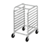 Thumbnail image #1 for Channel Manufacturing 7-Pan Half-Height Stainless Steel End-Load Bun Pan Rack with Casters