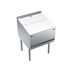 Thumbnail image #1 for Krowne Royal Series Stainless Steel Freestanding Underbar Liquor Bottle Display Unit with Removable Locking Cover, 24-Bottle Capacity, 24 x 24 Inches