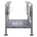 Thumbnail image #1 for Vulcan 24-Inch Stainless Steel Open Base Equipment Stand with Pan Slides for Countertop Steamers