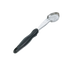 Thumbnail image #1 for Vollrath Jacob's Pride 1-Ounce Perforated Oval Bowl Spoodle Portion Control Serving Spoon with Black Handle