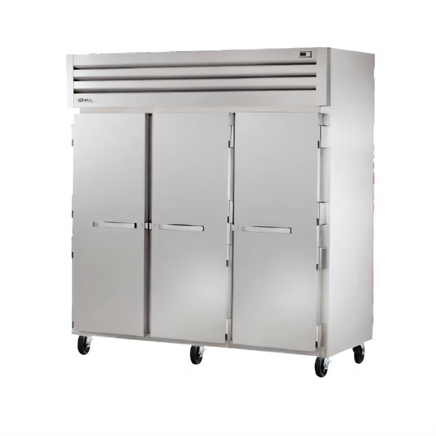 Product image #1 for SPEC SERIES Three-Section Reach-In Freezer with Solid Swing Doors and Top-Mounted Self-Contained Refrigeration