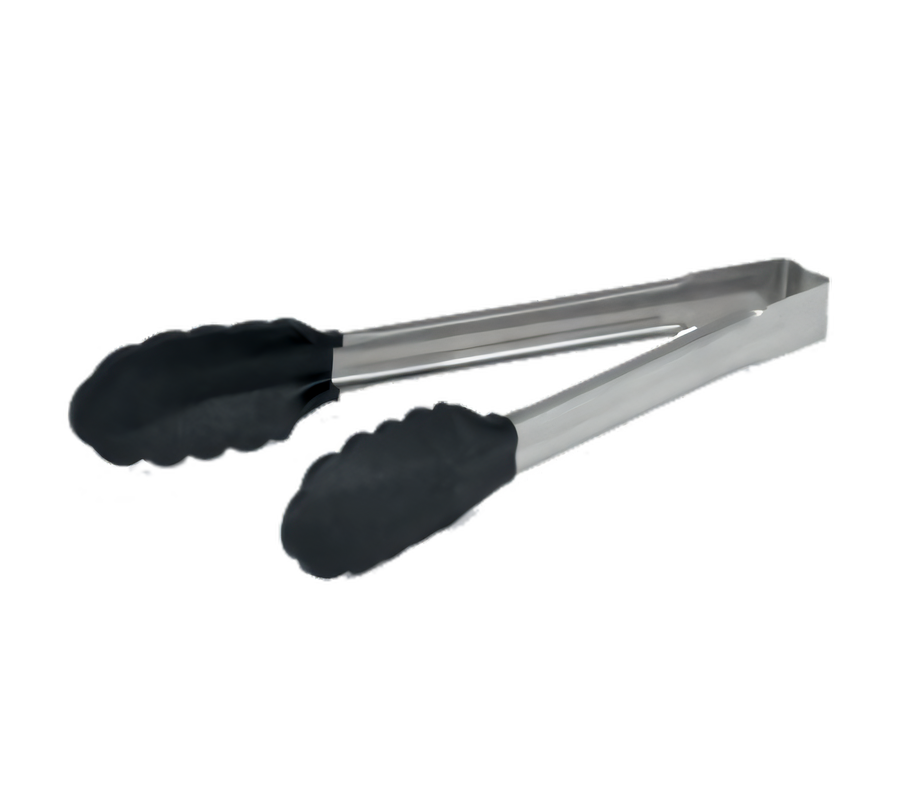 Product image #1 for Jacob's Pride 16-Inch One-Piece Stainless Steel Utility Tongs with Black Nylon Ends