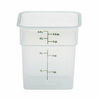 Cambro 4SFSPP190 CamSquare® Commercial Food Storage Containers Case of 6