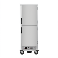 Koolmore Commercial Insulated Heated Holding/Proofing Cabinet with Solid Dutch Doors, Full-Size, 36-Pan Capacity, 120V