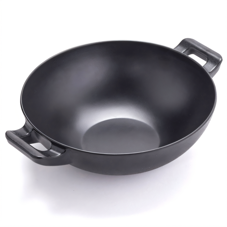 Product image #1 for American Metalcraft Black Melamine Round Bowl with Dual Handles, 82-Ounce Capacity