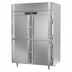Thumbnail image #1 for Victory UltraSpec Extra Wide Two-Section Self-Contained Reach-In Freezer with Four Solid Half-Height Hinged Doors