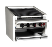 Magikitch'n CM-RMB-648 48-Inch Countertop Gas Radiant Charbroiler