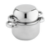 Thumbnail image #1 for American Metalcraft Stainless Steel 64 oz. Mussel Server with Lid