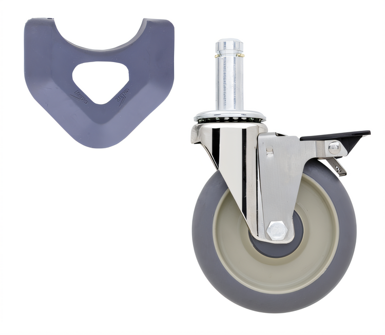 Product image #1 for Metro 5MDBXA MetroMax Platform (Shared Accessories) Shelf Casters & Leveling Feet