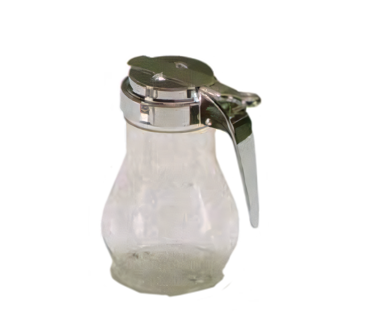 Product image #1 for Dripcut® 10 oz Clear Polycarbonate Replacement Syrup Server Jar