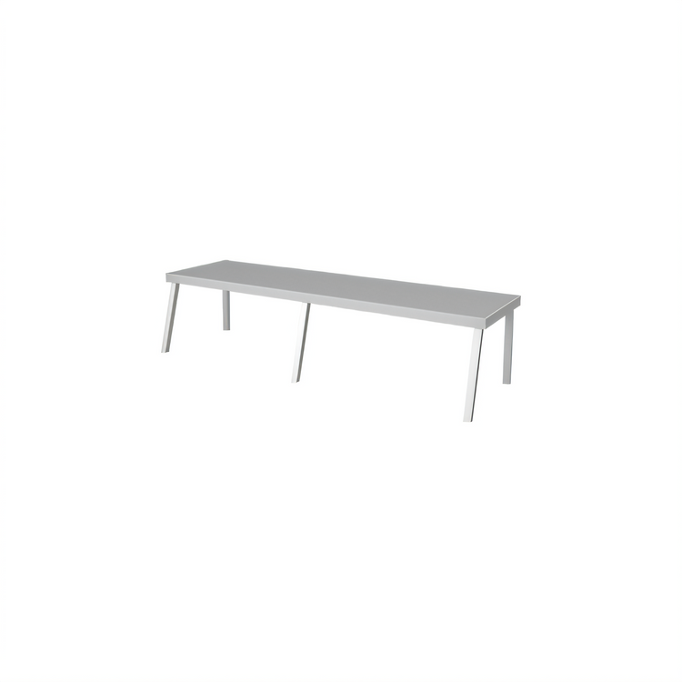 Product image #1 for Dinex DineXpress Cafeteria-Style Overhead Shelf for 6 Openings, 88 Inch Wide